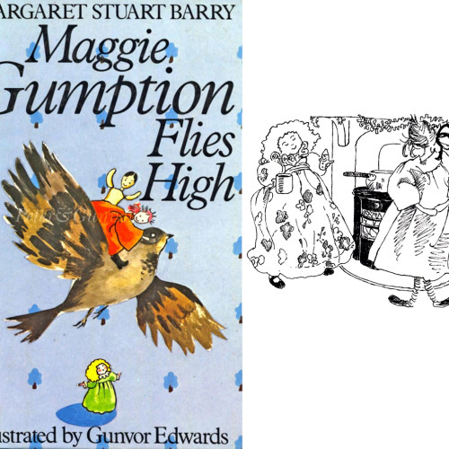 Maggy-Gumption Flies High