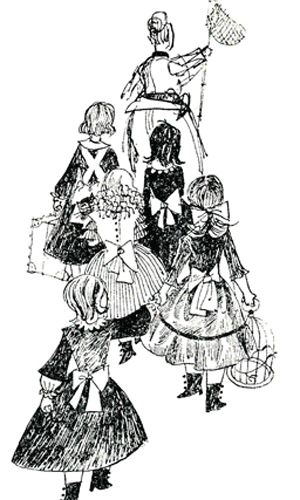 illustration from "The Cruise of the Happy-Go-Gay" book.